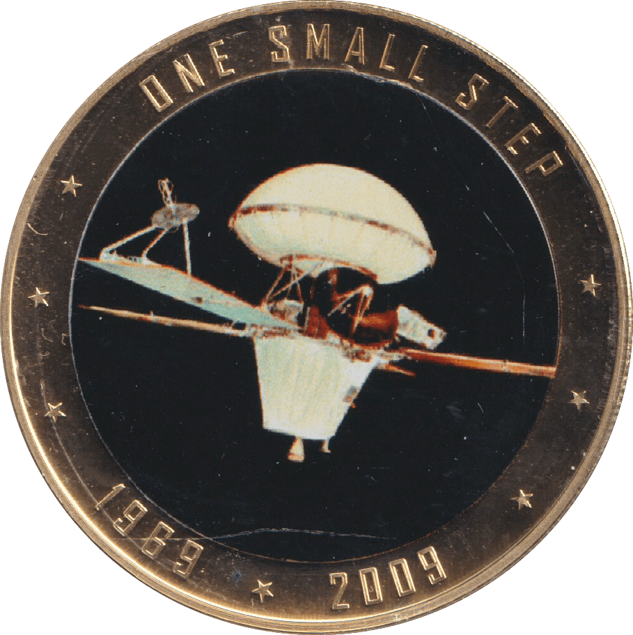 2009 DOLLAR ONE SMALL STEP COOK ISLANDS - WORLD COINS - Cambridgeshire Coins