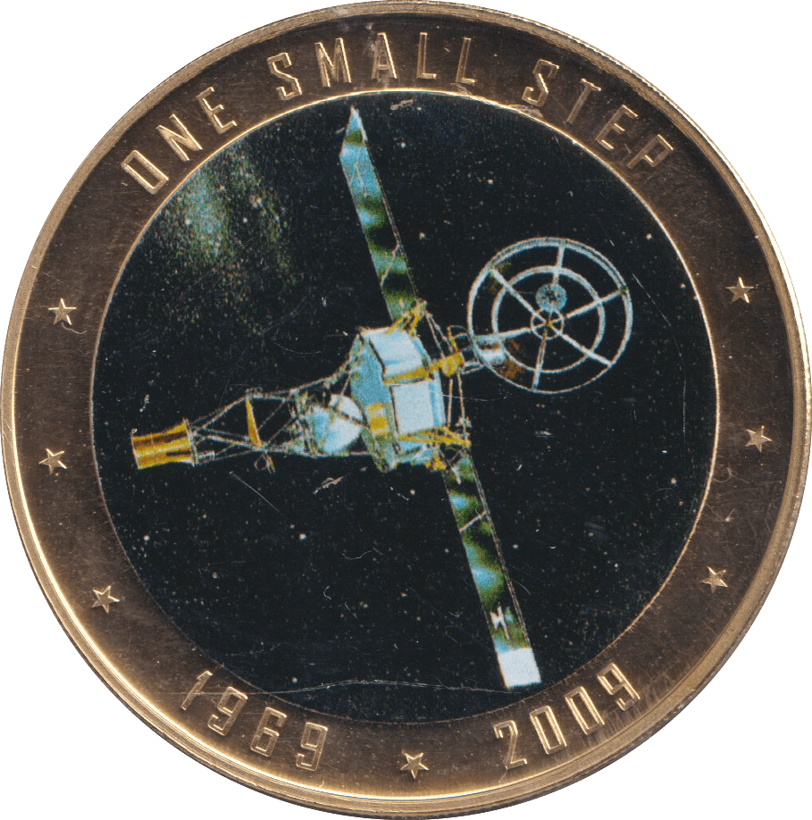 2009 DOLLAR ONE SMALL STEP COOK ISLANDS - WORLD COINS - Cambridgeshire Coins