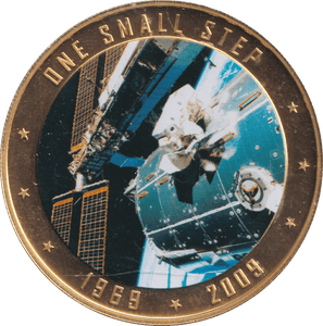 2009 DOLLAR ONE SMALL STEP COOK ISLANDS - WORLD COINS - Cambridgeshire Coins