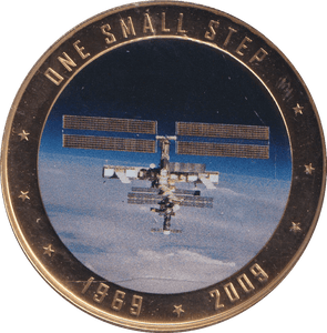 2009 DOLLAR ONE SMALL STEP COOK ISLANDS - WORLD COINS - Cambridgeshire Coins