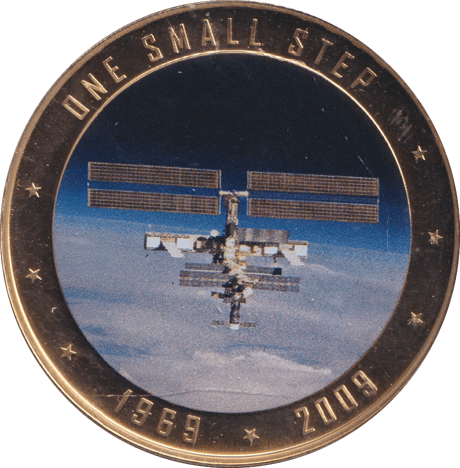 2009 DOLLAR ONE SMALL STEP COOK ISLANDS - WORLD COINS - Cambridgeshire Coins