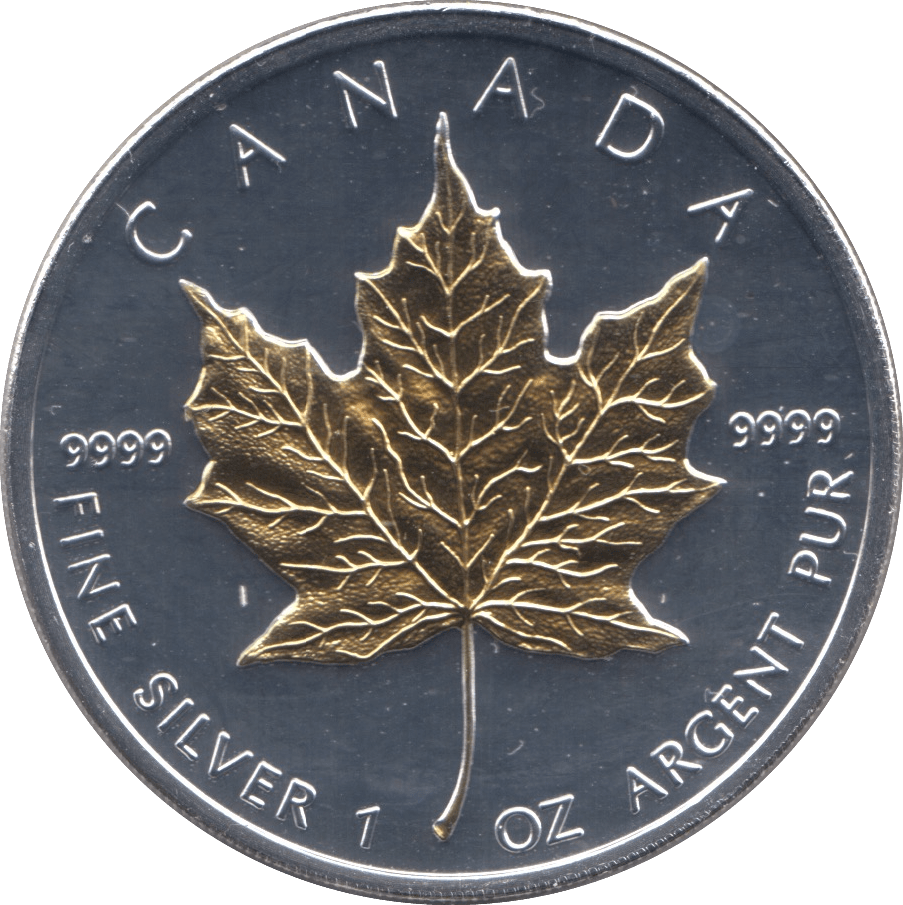2009 FINE SILVER MAPLE FIVE DOLLAR CANADA - SILVER WORLD COINS - Cambridgeshire Coins