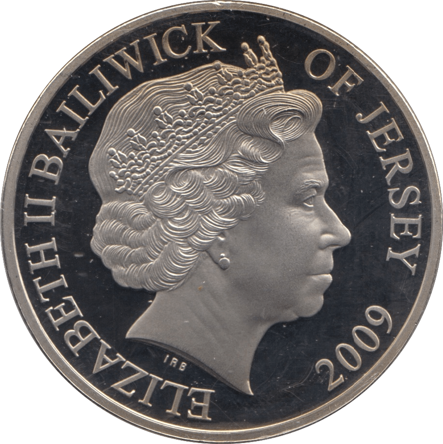 2009 FIVE POUNDS JERSEY - WORLD COINS - Cambridgeshire Coins
