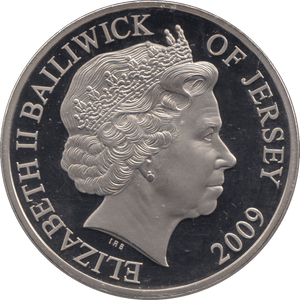 2009 FIVE POUNDS JERSEY - WORLD COINS - Cambridgeshire Coins