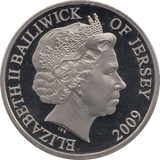 2009 FIVE POUNDS JERSEY - WORLD COINS - Cambridgeshire Coins