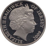 2009 FIVE POUNDS JERSEY - WORLD COINS - Cambridgeshire Coins