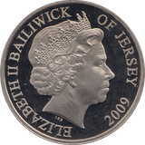 2009 FIVE POUNDS JERSEY - WORLD COINS - Cambridgeshire Coins