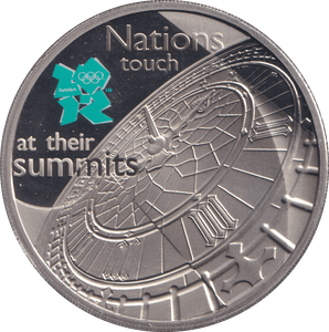 2009 FIVE POUNDS NATIONS TOUCH AT THEIR SUMMITS - WORLD COINS - Cambridgeshire Coins