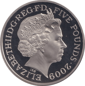 2009 FIVE POUNDS NATIONS TOUCH AT THEIR SUMMITS - WORLD COINS - Cambridgeshire Coins