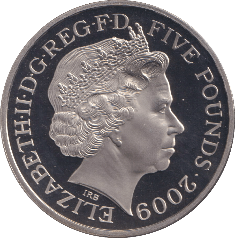 2009 FIVE POUNDS NATIONS TOUCH AT THEIR SUMMITS - WORLD COINS - Cambridgeshire Coins