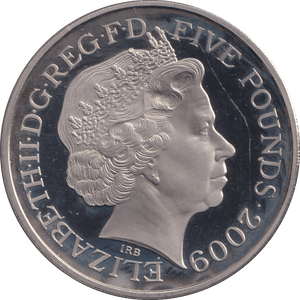 2009 FIVE POUNDS NATIONS TOUCH AT THEIR SUMMITS - WORLD COINS - Cambridgeshire Coins