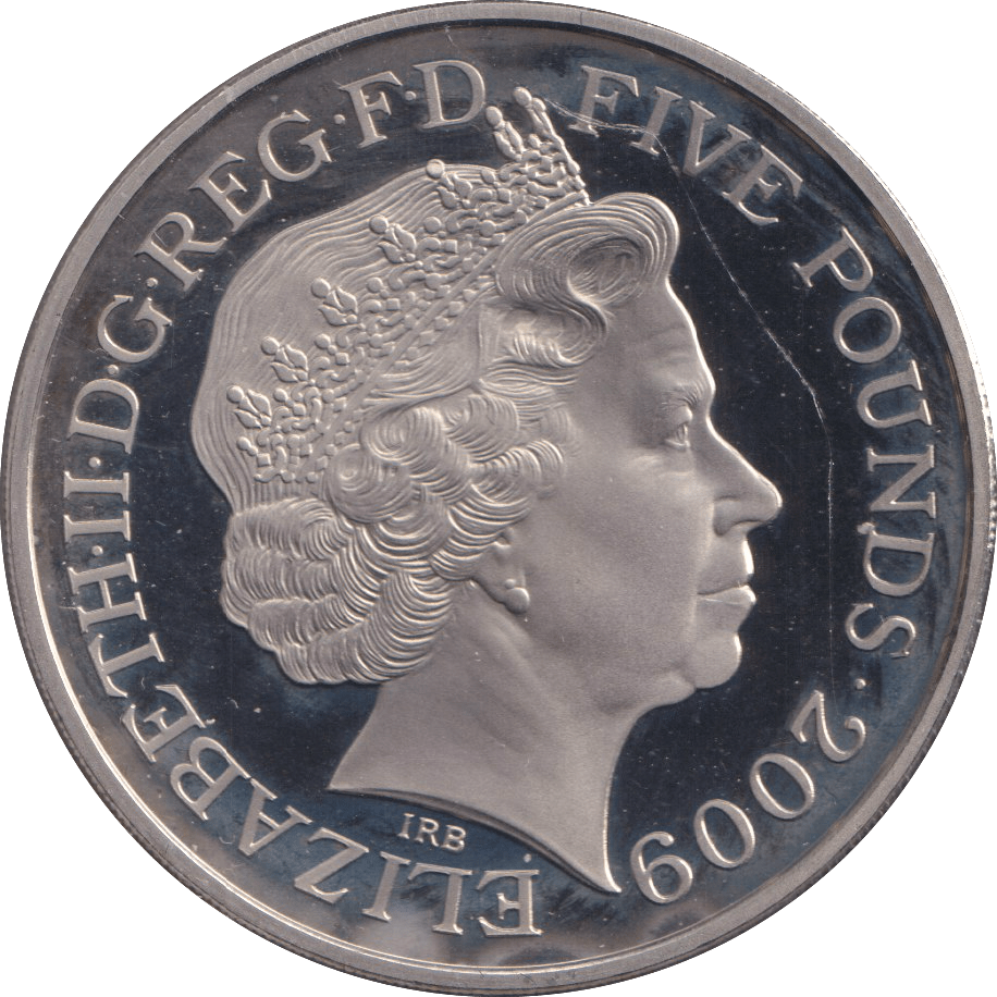 2009 FIVE POUNDS NATIONS TOUCH AT THEIR SUMMITS - WORLD COINS - Cambridgeshire Coins