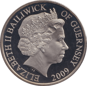 2009 FIVE POUNDS PROOF - WORLD COINS - Cambridgeshire Coins