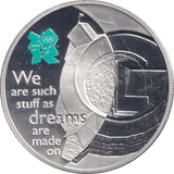 2009 FIVE POUNDS SILVER PROOF WE ARE SUCH STUFF AS DREAMS ARE MADE ON - SILVER WORLD COINS - Cambridgeshire Coins