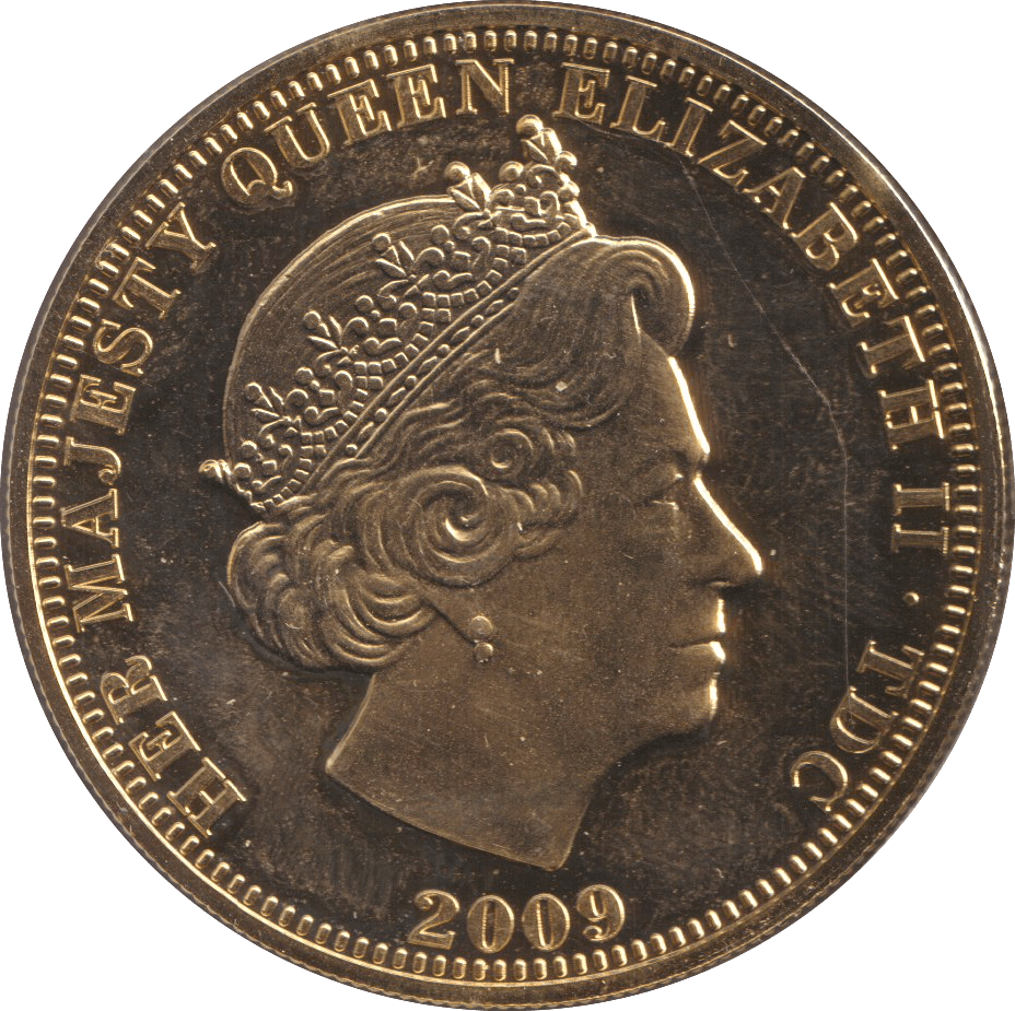 2009 FIVE POUNDS ST GEORGE AND THE DRAGON - WORLD COINS - Cambridgeshire Coins
