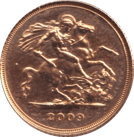 2009 GOLD HALF SOVEREIGN ( BU ) - HALF SOVEREIGN - Cambridgeshire Coins