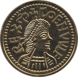 2009 GOLD PLATED SILVER MILLIONAIRES COLLECTION COENWULF PENNY - SILVER WORLD COINS - Cambridgeshire Coins