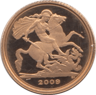 2009 GOLD QUARTER SOVEREIGN ( BU ) - QUARTER SOVEREIGN - Cambridgeshire Coins