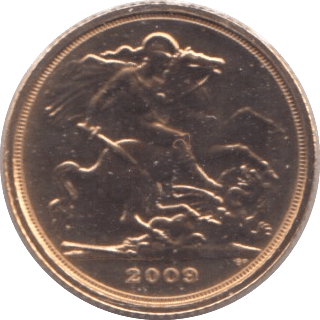 2009 GOLD QUARTER SOVEREIGN ( BU ) - QUARTER SOVEREIGN - Cambridgeshire Coins