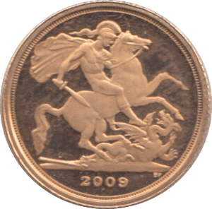 2009 GOLD QUARTER SOVEREIGN ( PROOF ) - QUARTER SOVEREIGN - Cambridgeshire Coins