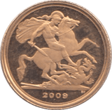 2009 GOLD QUARTER SOVEREIGN ( PROOF ) - QUARTER SOVEREIGN - Cambridgeshire Coins