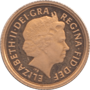 2009 GOLD QUARTER SOVEREIGN ( PROOF ) - QUARTER SOVEREIGN - Cambridgeshire Coins