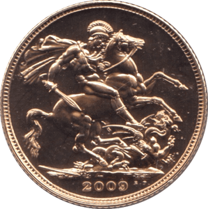 2009 GOLD SOVEREIGN ( BU ) - SOVEREIGN - Cambridgeshire Coins