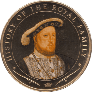 2009 HENRY VIII MEDALLION - MEDALS & MEDALLIONS - Cambridgeshire Coins