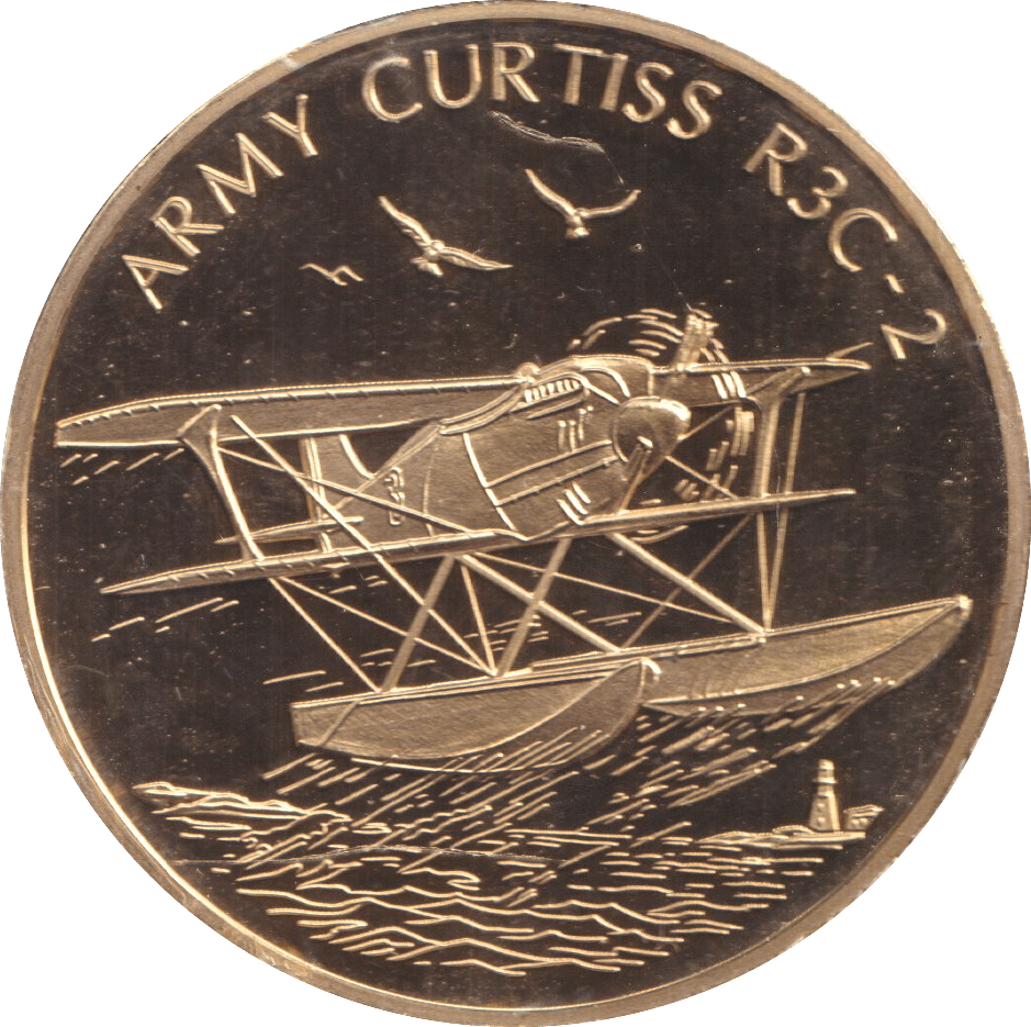2009 HISTORY OF AVIATION MEDALLION ARMY CURTISS R3C - 2 - WORLD COINS - Cambridgeshire Coins