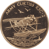 2009 HISTORY OF AVIATION MEDALLION ARMY CURTISS R3C - 2 - WORLD COINS - Cambridgeshire Coins