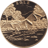 2009 HISTORY OF AVIATION MEDALLION EOLE - WORLD COINS - Cambridgeshire Coins