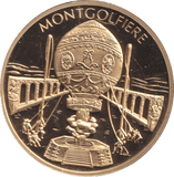 2009 HISTORY OF AVIATION MEDALLION MONTGOLFIERE - WORLD COINS - Cambridgeshire Coins