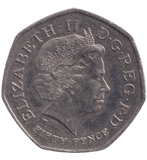 2009 KEW GARDENS 50P ( CIRCULATED) REF 1 - 50P CIRCULATED - Cambridgeshire Coins