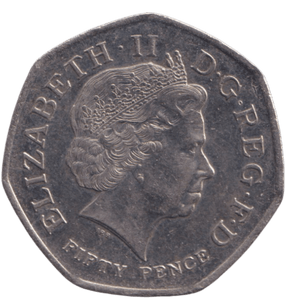 2009 KEW GARDENS 50P ( CIRCULATED ) REF 7 - 50P CIRCULATED - Cambridgeshire Coins