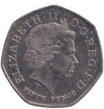2009 KEW GARDENS 50P ( CIRCULATED ) REF 7 - 50P CIRCULATED - Cambridgeshire Coins