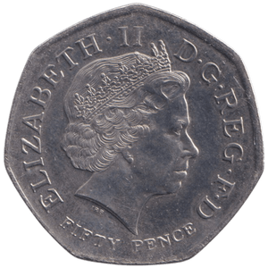 2009 KEW GARDENS 50P ( CIRCULATED) REF 9 - 50P CIRCULATED - Cambridgeshire Coins