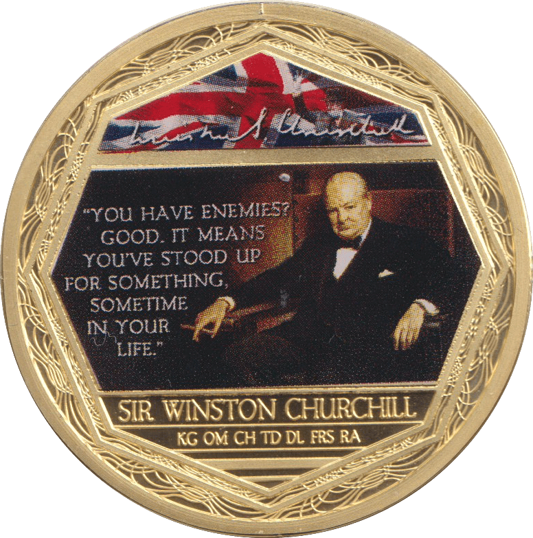 2009 MEDALLION WINSTON CHURCHILL 10 - Silver Proof - Cambridgeshire Coins