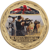2009 MEDALLION WINSTON CHURCHILL 12 - Silver Proof - Cambridgeshire Coins