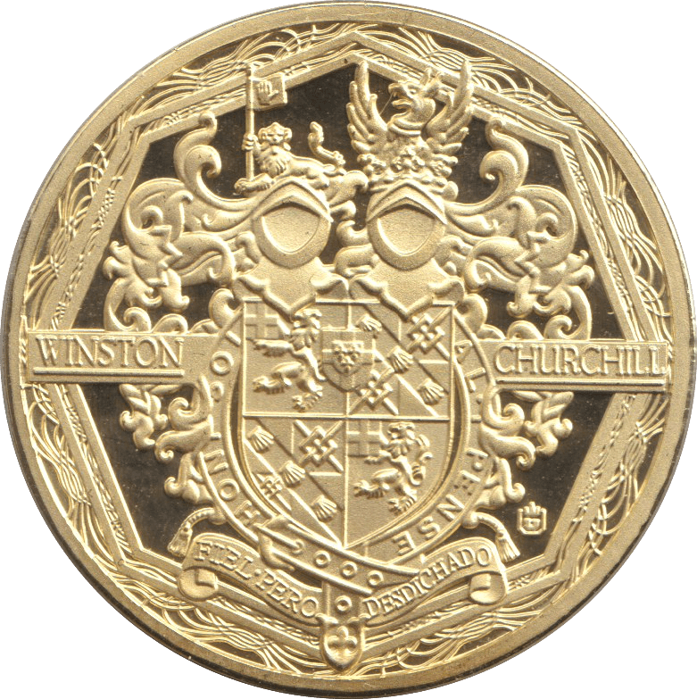 2009 MEDALLION WINSTON CHURCHILL 2 - Silver Proof - Cambridgeshire Coins