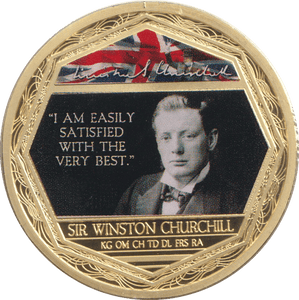 2009 MEDALLION WINSTON CHURCHILL 2 - Silver Proof - Cambridgeshire Coins