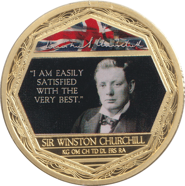 2009 MEDALLION WINSTON CHURCHILL 2 - Silver Proof - Cambridgeshire Coins