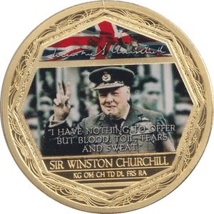 2009 MEDALLION WINSTON CHURCHILL 4 - Silver Proof - Cambridgeshire Coins
