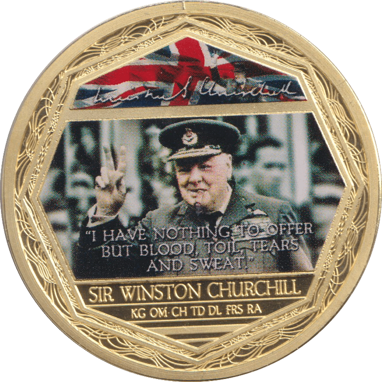 2009 MEDALLION WINSTON CHURCHILL 4 - Silver Proof - Cambridgeshire Coins