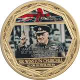 2009 MEDALLION WINSTON CHURCHILL 4 - Silver Proof - Cambridgeshire Coins