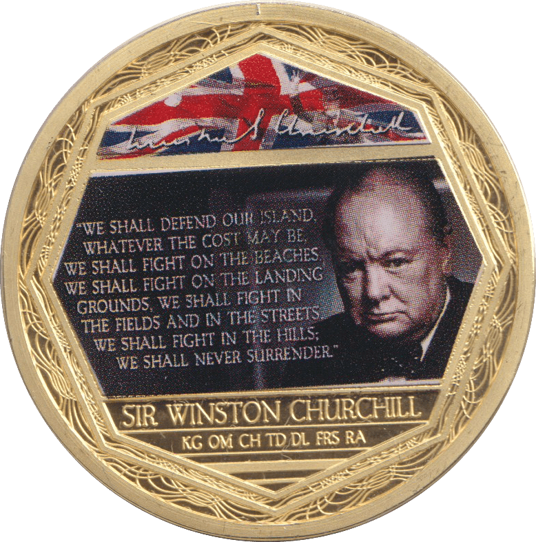 2009 MEDALLION WINSTON CHURCHILL 5 - Silver Proof - Cambridgeshire Coins