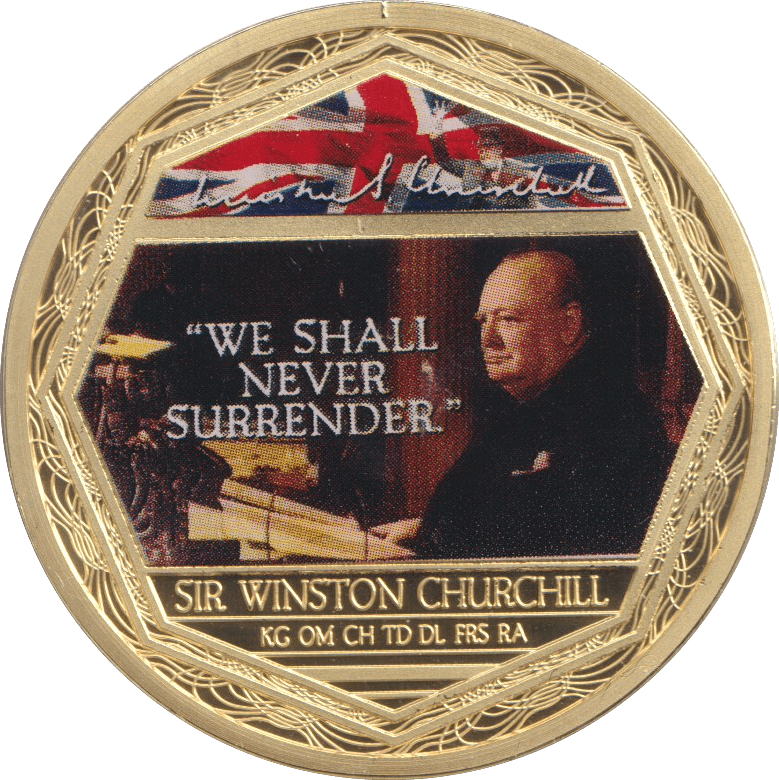 2009 MEDALLION WINSTON CHURCHILL 7 - Silver Proof - Cambridgeshire Coins