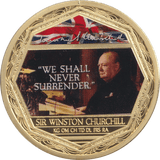 2009 MEDALLION WINSTON CHURCHILL 7 - Silver Proof - Cambridgeshire Coins