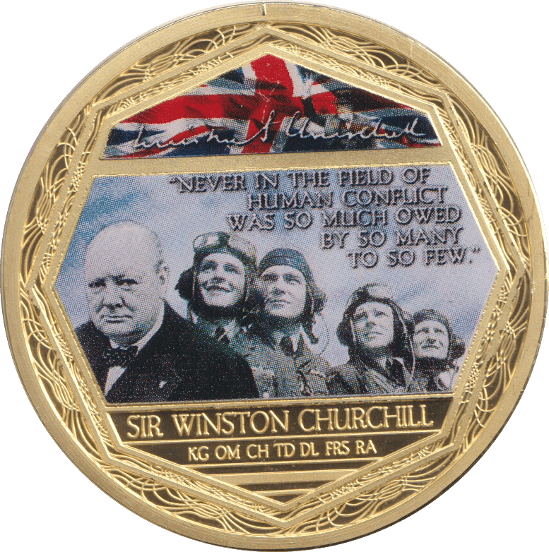 2009 MEDALLION WINSTON CHURCHILL 8 - Silver Proof - Cambridgeshire Coins