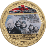 2009 MEDALLION WINSTON CHURCHILL 8 - Silver Proof - Cambridgeshire Coins