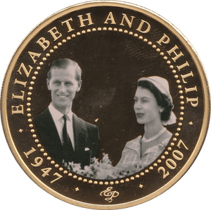 2009 ONE DOLLAR BU COOK ISLANDS ELIZABETH AND PHILIP 2 - WORLD COINS - Cambridgeshire Coins